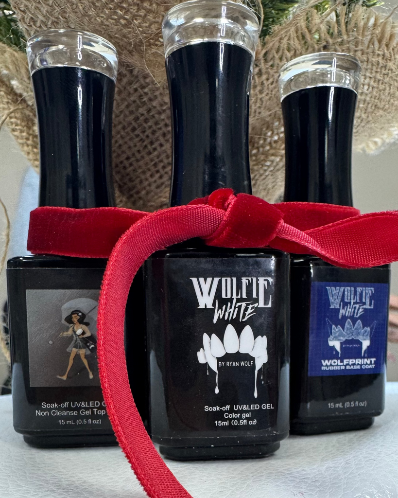 The Wolfie White 3 in 1 "Wolf Pack" DIY Nail Polish Collection w/ Body Butter (8 oz.)
